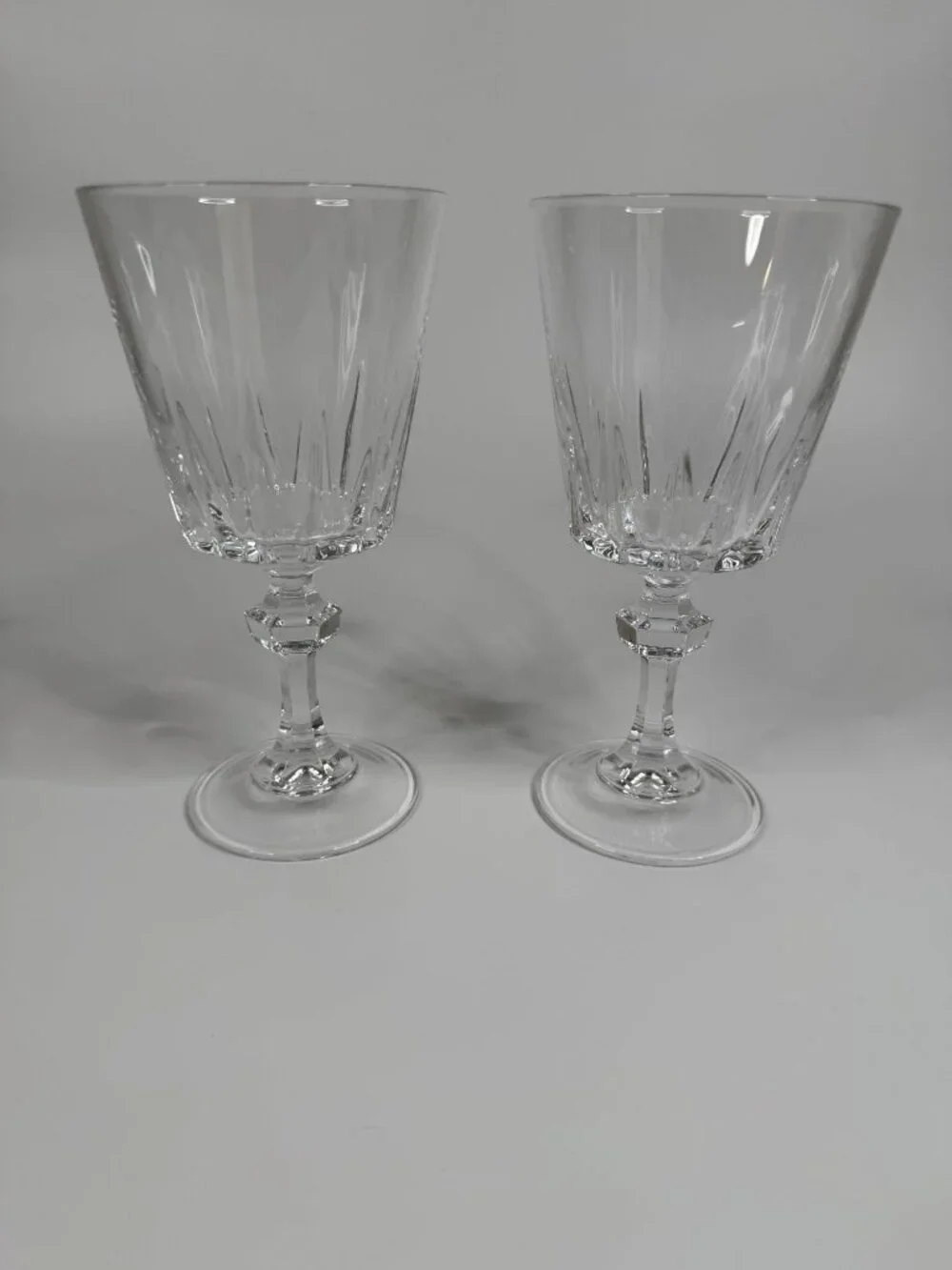 Vintage Princess House eSpirit Crystal Water/Wine Goblets, 6.75